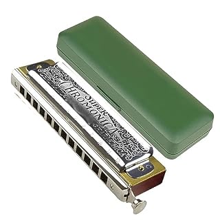 Harmonica pour étudiants Peigne En Bois De Poirier, Anches En Laiton, Harmonica Chromatique, 12 Trous, Harpe À Bouche, Instruments De Musique (Color : Key of C) - Les Beatles, Paul McCartney, John Lennon, RIngo Starr, George Harrison