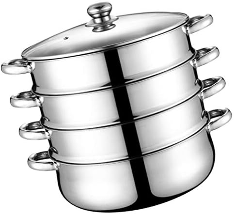 Cabilock 4-Layer Stainless Steel Steamer Pot