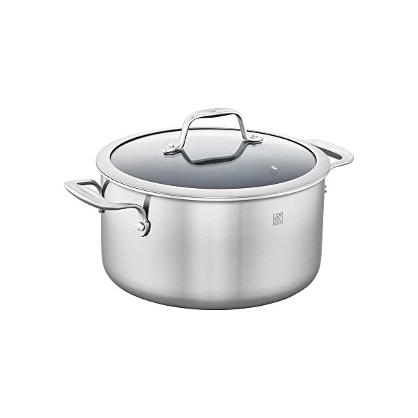 Zwilling spirit ceramic nonstick dutch oven 6 qt stainless steel  urban country home decor