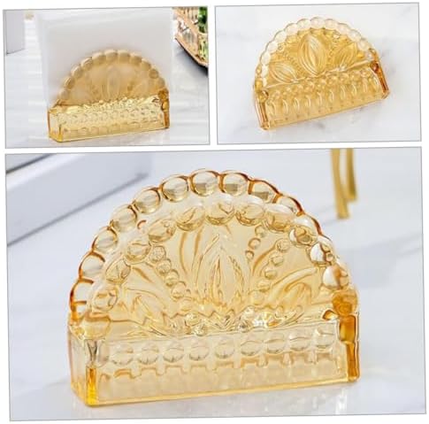 Durable Glass Napkin Holder for Dining