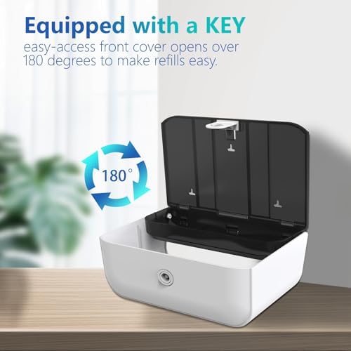 Compact Multi-fold Wall-Mounted Clinical Hand Towel Dispenser