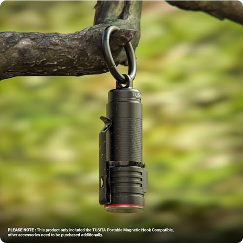 TUSITA Magnetic Hook for Olight NEBO Flashlights - Compact Reliable