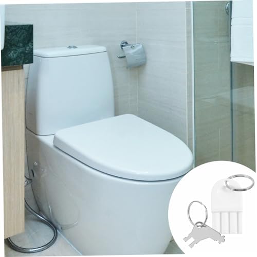 Homoyoyo 2 Sets Toilet Paper Dispenser Key Replacement
