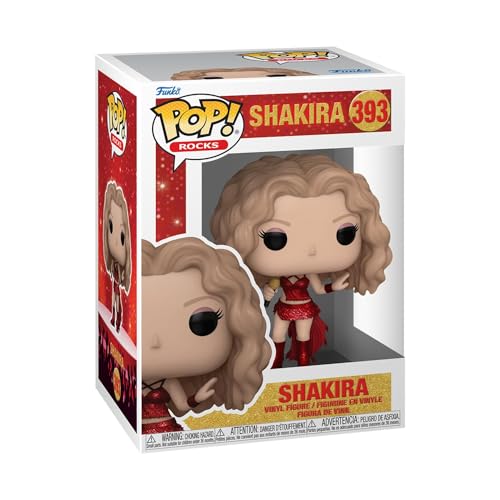 Funko Pop! Rocks: Shakira – (Super Bowl) – Pailleté – Figurine en Vinyle à Collectionner – Idée de Cadeau – Produits Officiels – Jouets pour Les Enfants et Adultes – Music Fans - Les Beatles, Paul McCartney, John Lennon, RIngo Starr, George Harrison Funko Pop! Rocks: Shakira - (Super Bowl) - Pailleté - Figurine en Vinyle à Collectionner - Idée de Cadeau - Produits Officiels - Jouets pour Les Enfants et Adultes - Music Fans