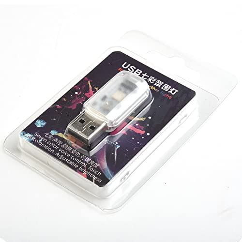 Mini USB LED Auto Innenbeleuchtung Touch Key Neon Atmosphäre Ambiente Lampe Birne für Autos, Computer, Laptops, mobile Netzteile – Bild 5
