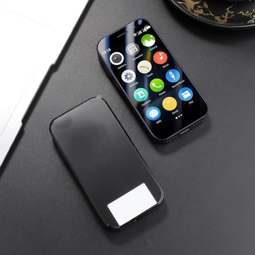 Entsperrtes Smartphone, 3G-Handy mit 3-Zoll-Bildschirm, 4-MP-Frontkamera und 6-MP-Kamera auf der Rückseite, 2 GB RAM und 16 GB ROM, 2000-mAh-Lithiumbatterie (Black) – Bild 4