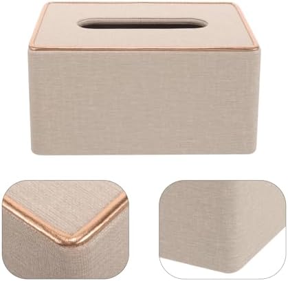 Elegant Leather Tissue Holder