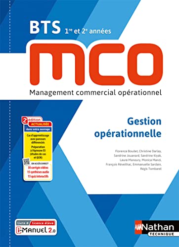 Gestion opérationnelle - BTS 1ère et 2ème années MCO
