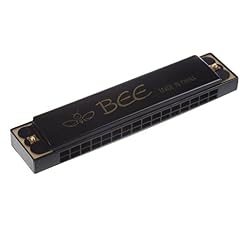Harmonica en métal pour enfants avec 32 trous Noir - Les Beatles, Paul McCartney, John Lennon, RIngo Starr, George Harrison