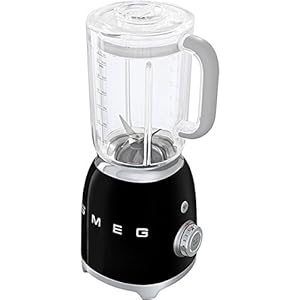 Smeg BLF01BLUK 50s Style 800W 15 litres 4 Settings Retro Blender in Black