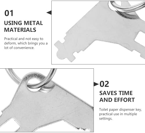 Multi-Functional Paper Dispenser Keys for Home or Business jojofuny