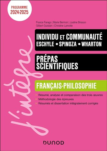 Individu et communauté - Manuel Prépas scientifiques Français-Philosophie - 2024-2025