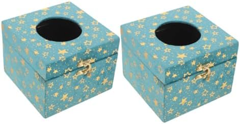 Elegant Retro Tissue Box Covers for Home Bathroom