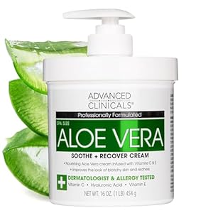 Advanced Clinicals Aloe Vera Lotion...