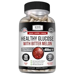 Kaya Naturals Healthy Gluco with Bi...