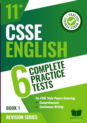 CSSE 11+ English Practice Papers
