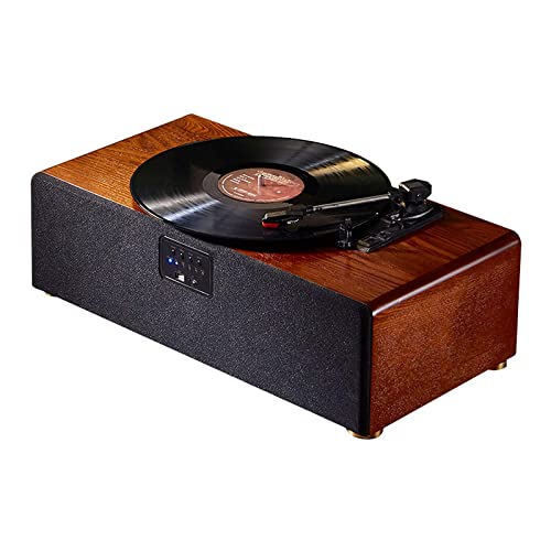 Tourne-Disque Bluetooth Platine Vinyle Vinyle Platine Vinyle à 3 Vitesses à entraînement par Courroie, avec Prise Casque/entrée auxiliaire/Sortie Ligne/Prise Casque, en Bois - Les Beatles, Paul McCartney, John Lennon, RIngo Starr, George Harrison Tourne-Disque Bluetooth Platine Vinyle Vinyle Platine Vinyle à 3 Vitesses à entraînement par Courroie, avec Prise Casque/entrée auxiliaire/Sortie Ligne/Prise Casque, en Bois