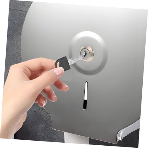 Roll Key Stainless Steel Paper Dispenser Lock for Commercial Use
