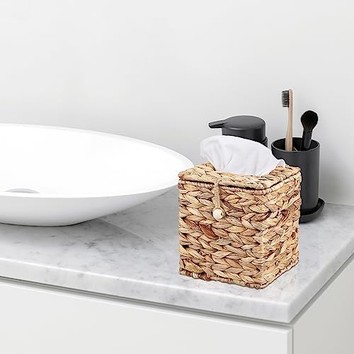 Sumnacon Tissue Box Cover Natural