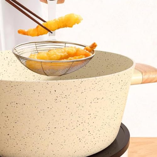 Non-Stick Stock Pot with Heat-Resistant Lid for Easy Cooking