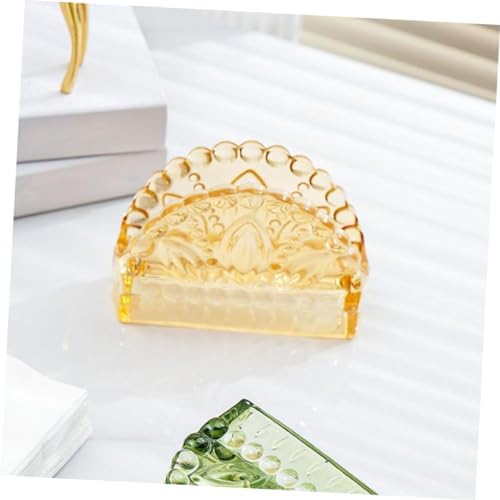 Durable Glass Napkin Holder for Dining