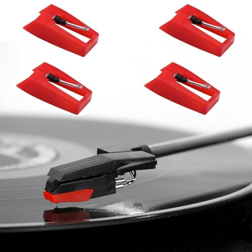 4 Pack Pointe de Lecture Aiguille Tourne Disque Universel Platine, Aiguille Diamant de Remplacement, Vinyle Aiguilles pour Platine Diamant pour Tourne Disque Vinyle, Aiguilles Tourne Disque - Les Beatles, Paul McCartney, John Lennon, RIngo Starr, George Harrison 4 Pack Pointe de Lecture Aiguille Tourne Disque Universel Platine, Aiguille Diamant de Remplacement, Vinyle Aiguilles pour Platine Diamant pour Tourne Disque Vinyle, Aiguilles Tourne Disque