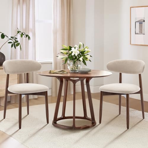 COLAMY-Wooden-Dining-Chairs-Set-of-4-Modern-Fabric-Upholstered-Kitchen-Side-Chairs-Farmhouse-Dining-Room-Chair-with-Foot-Pegs-Beige COLAMY Wooden Dining Chairs Set of 4 Modern Fabric Upholstered Kitchen Side Chairs Farmhouse Dining Room Chair with Foot Pegs Beige