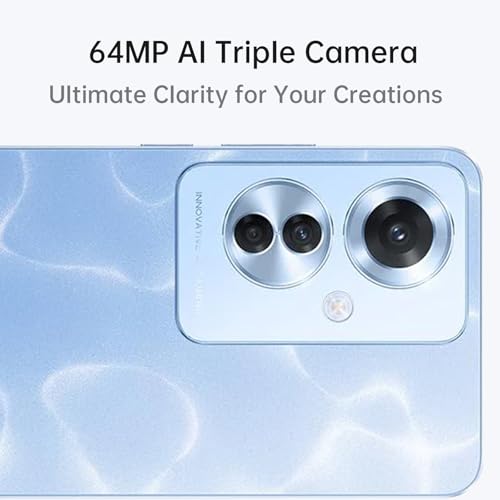 OPPO Reno11 F 5G 8+256GB, Smartphone Android Ohne Vertrag, Handy, 120Hz 6,7" OLED, Dimensity 7050 5G, 64MP AI Dreifach Kamera, SUPERVOOC 67W, 5000mAh Akku, Schnellladefunktion, Simlockfrei, NFC, Blau – Bild 5