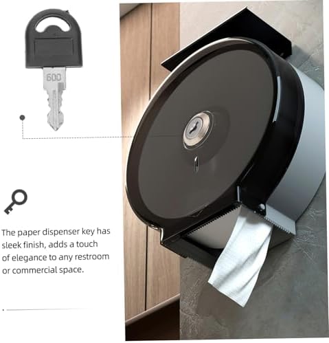 Roll Key Stainless Steel Paper Dispenser Lock for Commercial Use