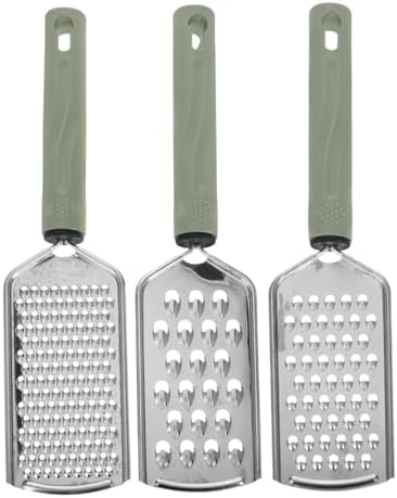 ULTECHNOVO 3pc Multi-Use Cheese Grater Slicer