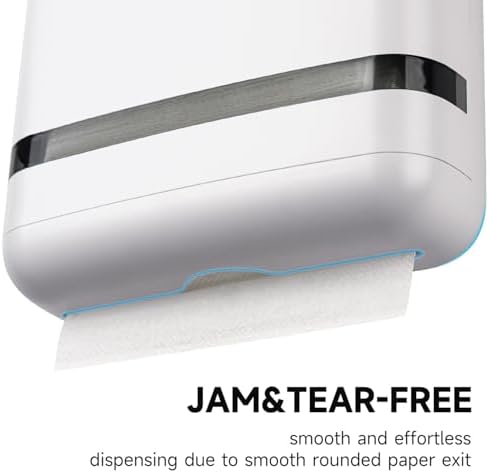 AIKE 400 Sheet Multifold Paper Towel Dispenser Wall-Mount for Commercial Use