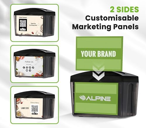 Alpine Tabletop Commercial Napkin Dispenser