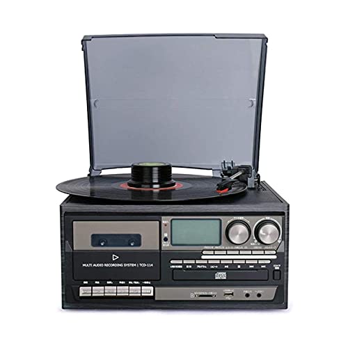 YTGDBDG Lecteurs de disques, boîte à Musique, Tourne-Disque, Haut-Parleur, 3 Vitesses, phonographe rétro en Bois, Prise en Charge de Bluetooth - Les Beatles, Paul McCartney, John Lennon, RIngo Starr, George Harrison YTGDBDG Lecteurs de disques, boîte à Musique, Tourne-Disque, Haut-Parleur, 3 Vitesses, phonographe rétro en Bois, Prise en Charge de Bluetooth