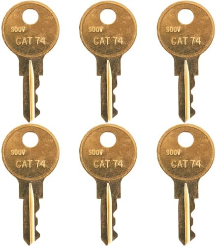 Robbys Cloud Cat 74 Replacement Key 6 Pack