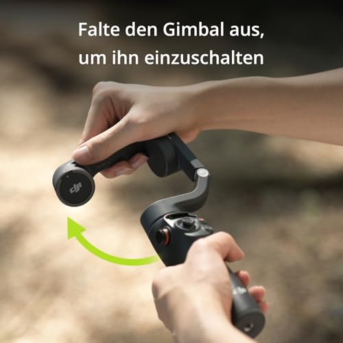 DJI Osmo Mobile 6 Gimbal-Stabilisator für iPhone Android, 3-Achsen-Handy-Gimbal, integrierter Verlängerungsstab, Objektverfolgung, tragbar und faltbar, Vlogging-Stabilisator, YouTube TikTok – Bild 4