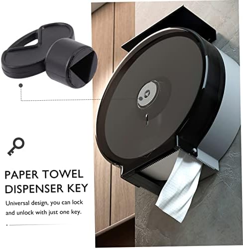 BUGUUYO 5-Set Stone-Clear Plastic Key Dispenser
