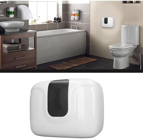 Space-Saving Wall-Mounted Commercial Towel Dispenser with Curved Output