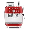   Smeg-Semi-Automatic-Espresso-Machine-Red