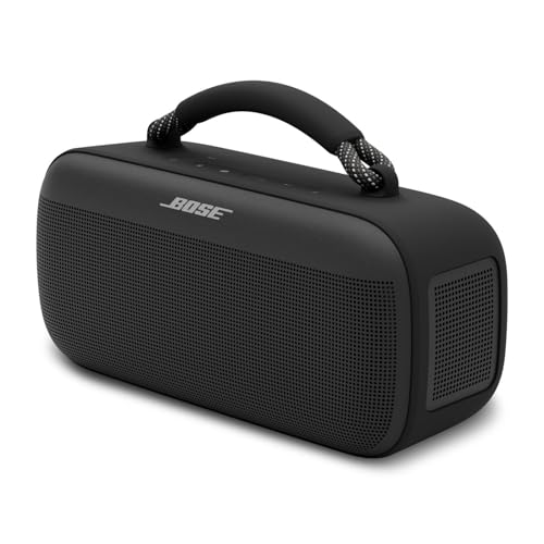 Bose Nouvelle Enceinte Portable Soundlink Max, grosse Enceinte Bluetooth étanche, Jusqu’à 20 Heures d’autonomie, USB-C, entrée AUX 3,5 mm intégrée, Noir - Les Beatles, Paul McCartney, John Lennon, RIngo Starr, George Harrison Bose Nouvelle Enceinte Portable Soundlink Max, grosse Enceinte Bluetooth étanche, Jusqu’à 20 Heures d’autonomie, USB-C, entrée AUX 3,5 mm intégrée, Noir