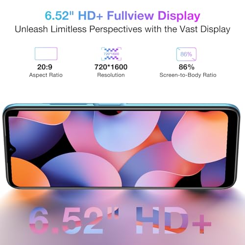 DOOGEE N50S Android 13 Smartphone Ohne Vertrag, 9GB+128GB Speicher/1TB Erweiterbar 6.52" HD+ Display, 4200mAh mit 10W Schnellaufladung Handys, 20MP Kamera, 4G Dual SIM Günstig Handy 2024 – Bild 5