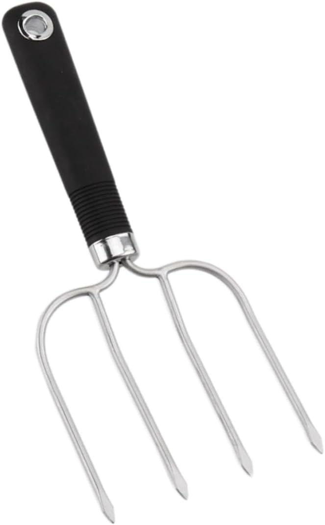 IMIKEYA 2pc Stainless Steel Barbecue Forks Turkey Lifting Set