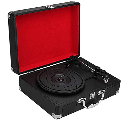 YTGDBDG Tourne-Disque rétro, Tourne-Disque Vintage Bluetooth à 3 Vitesses, Platine Vinyle avec Haut-Parleur stéréo, Valise Vinyle à entraînement par Courroie - Les Beatles, Paul McCartney, John Lennon, RIngo Starr, George Harrison YTGDBDG Tourne-Disque rétro, Tourne-Disque Vintage Bluetooth à 3 Vitesses, Platine Vinyle avec Haut-Parleur stéréo, Valise Vinyle à entraînement par Courroie