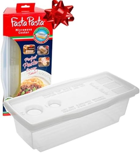 Fasta Pasta Microwave Cooker with Lid and Strainer 1