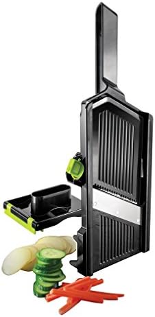 Adjustable Mandoline Slicer with julienne blades Precision Slicing for Fruits and Vegetables