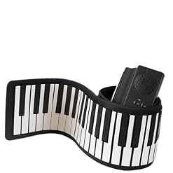 ZALHIN Clavier Électronique Piano Électronique À 88 Touches Clavier Portable Multifonction Pliable Simple Et Doux pour Débutant Entrée À Domicile - Les Beatles, Paul McCartney, John Lennon, RIngo Starr, George Harrison