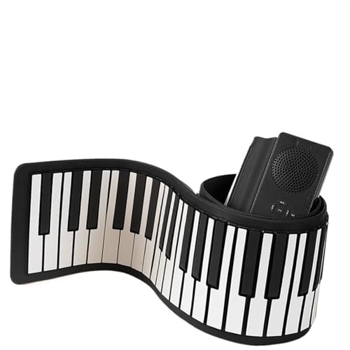ZALHIN Clavier Électronique Piano Électronique À 88 Touches Clavier Portable Multifonction Pliable Simple Et Doux pour Débutant Entrée À Domicile - Les Beatles, Paul McCartney, John Lennon, RIngo Starr, George Harrison ZALHIN Clavier Électronique Piano Électronique À 88 Touches Clavier Portable Multifonction Pliable Simple Et Doux pour Débutant Entrée À Domicile