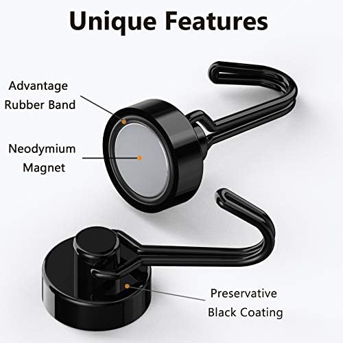 Big-StrongHeavy Duty Neodymium Magnetic Hooks