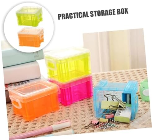Mikinona Lidded Storage Bin for Home Office Makeup Organizer