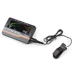 Solinder Accordeur de guitare acoustique pour guitare chromatique, basse, violon, ukulélé, écran LCD couleur, accordeur de guitare portable avec prise de 6,35 mm, accordeur professionnel 3 en 1 - Les Beatles, Paul McCartney, John Lennon, RIngo Starr, George Harrison