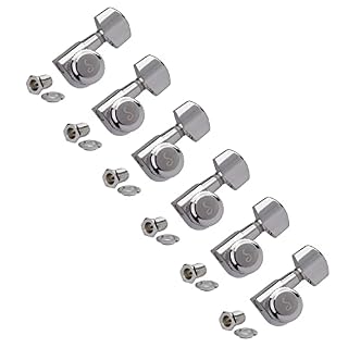 Schaller Mécaniques de réglage verrouillables pour guitare 6 en ligne, chromé - Les Beatles, Paul McCartney, John Lennon, RIngo Starr, George Harrison
